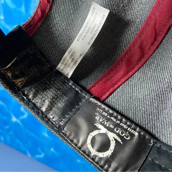 God of War - Officially Licensed Hat w/ Troll Fight Graphic on Underside of Brim - Picture 10 of 11